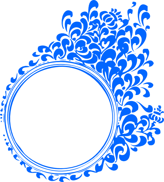 Circle Blue Flames Transparent (534x594), Png Download