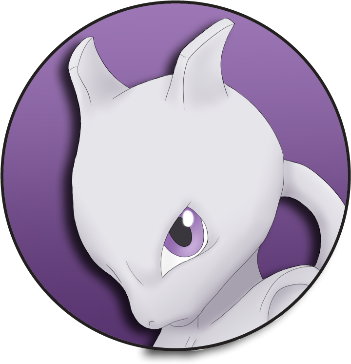 Home / Pin Back Buttons / Pokemon / Mewtwo Pin Back - Mewtwo (771x900), Png Download