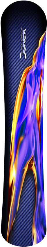 Purple Phoenix - Flame (213x1000), Png Download