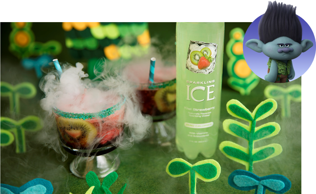 Trolls Drink Recipe Branch's Survival Potion - Troll Themed Drinks (1100x721), Png Download