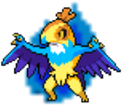 Blue Flame Halwucha - Cartoon (420x420), Png Download