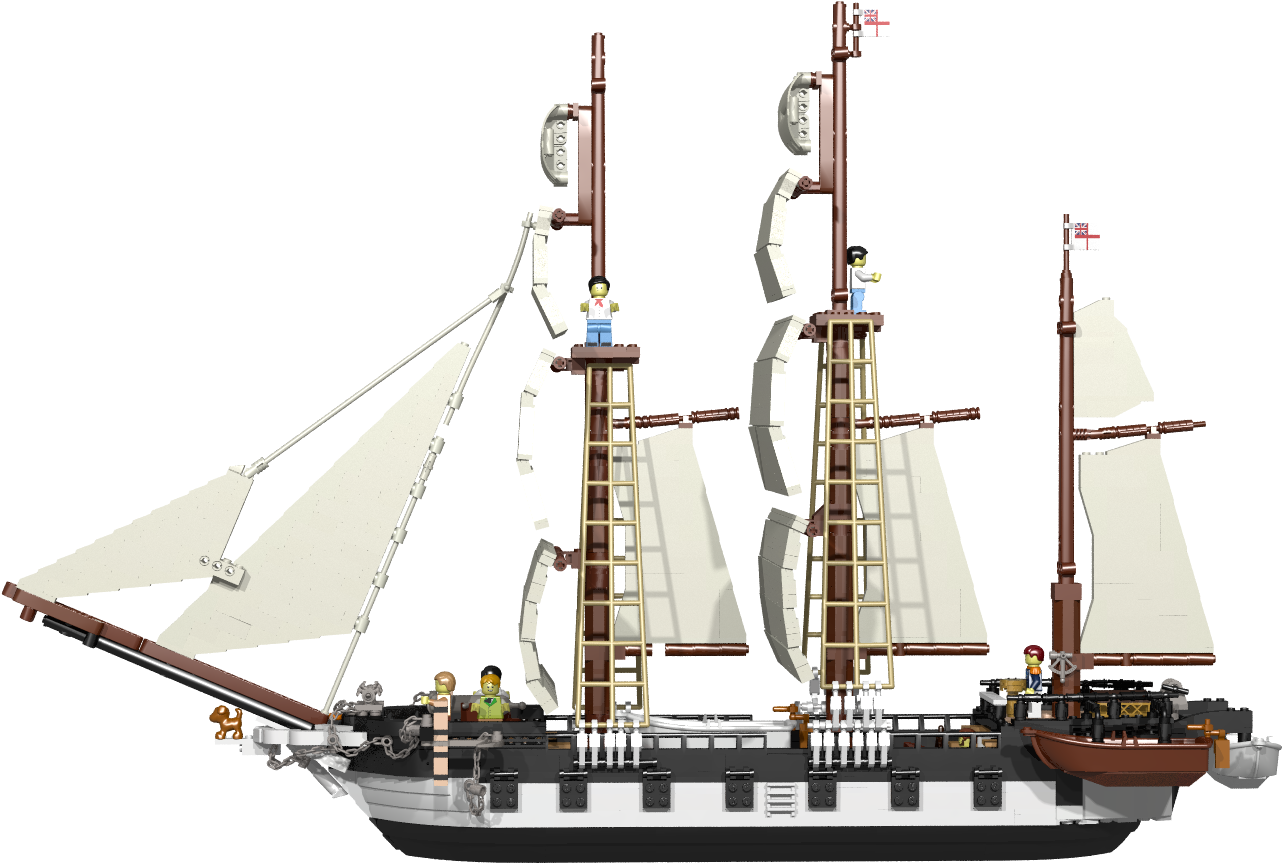 Hms Beagle (1600x1200), Png Download