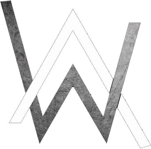 Alan Walker- Logo - Alan Walker Logo Png (496x489), Png Download
