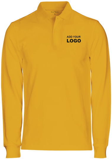 Full Sleeve Polo T Shirt, Customized Long Sleeve Polo - Full T Shirt Png (498x563), Png Download