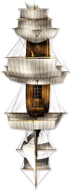Ship - Mast (230x645), Png Download