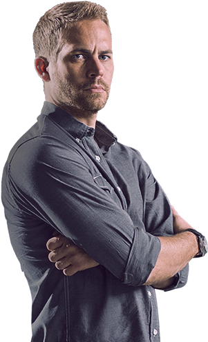 Pin By Zavadil Borbála On Paul Walker - Paul Walker Fast And Furious Png (353x509), Png Download