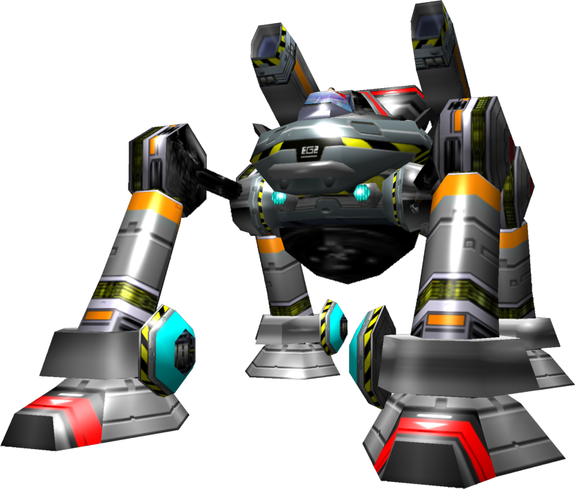 Egg Walker Artwork - Dr Eggman Egg Walker (823x700), Png Download
