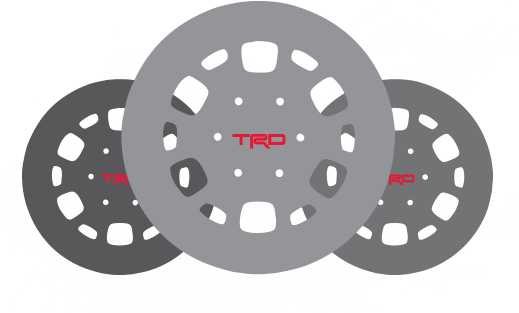 3 Types Of Wheels - Tacoma Steel Beadlock Wheel (519x313), Png Download