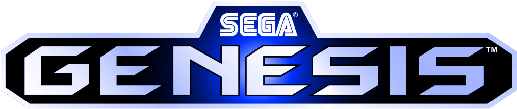 Segagenesislargeblue Zpsdf7b5b1f - Sega Genesis Logo Png (1024x224), Png Download
