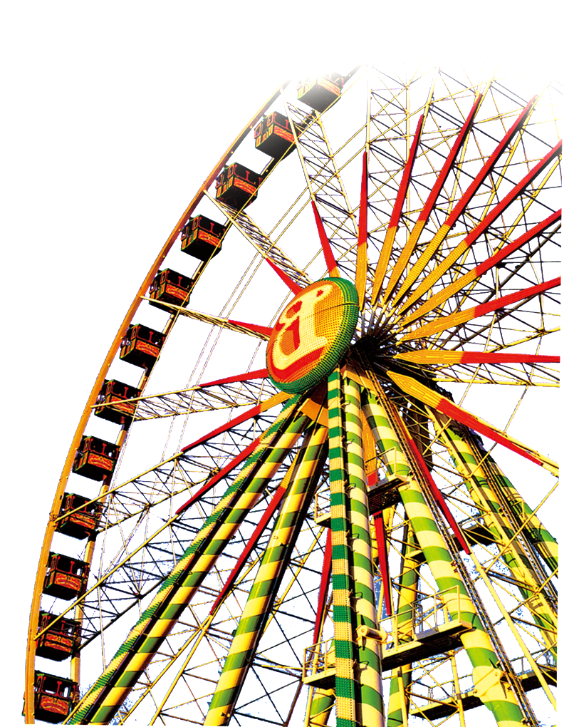 Celebrate The Sixty One Ferris Wheel Png - Ferris Wheel (1024x1024), Png Download
