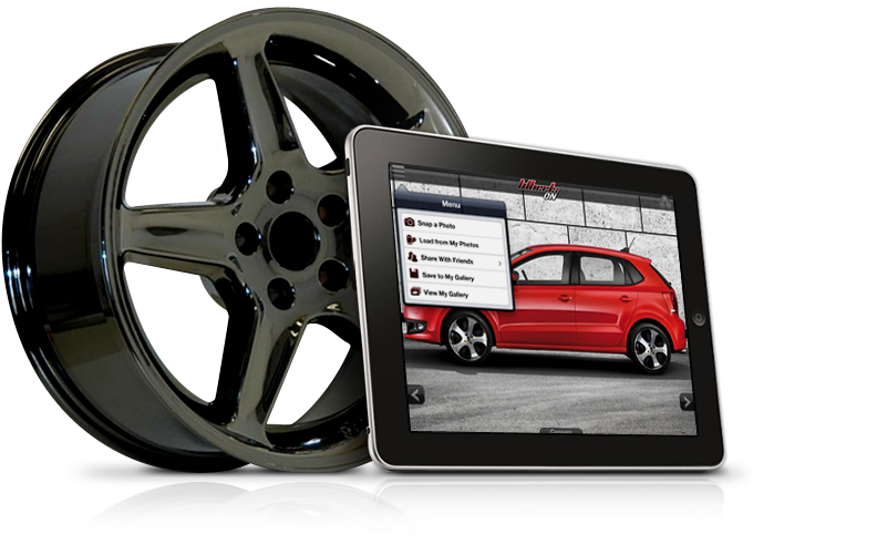 The Sharpest Way To Preview Wheels On Your Ride - Car (960x546), Png Download