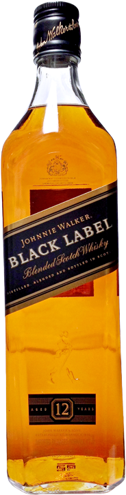 Johnnie Walker Black Label - Johnnie Walker (450x800), Png Download