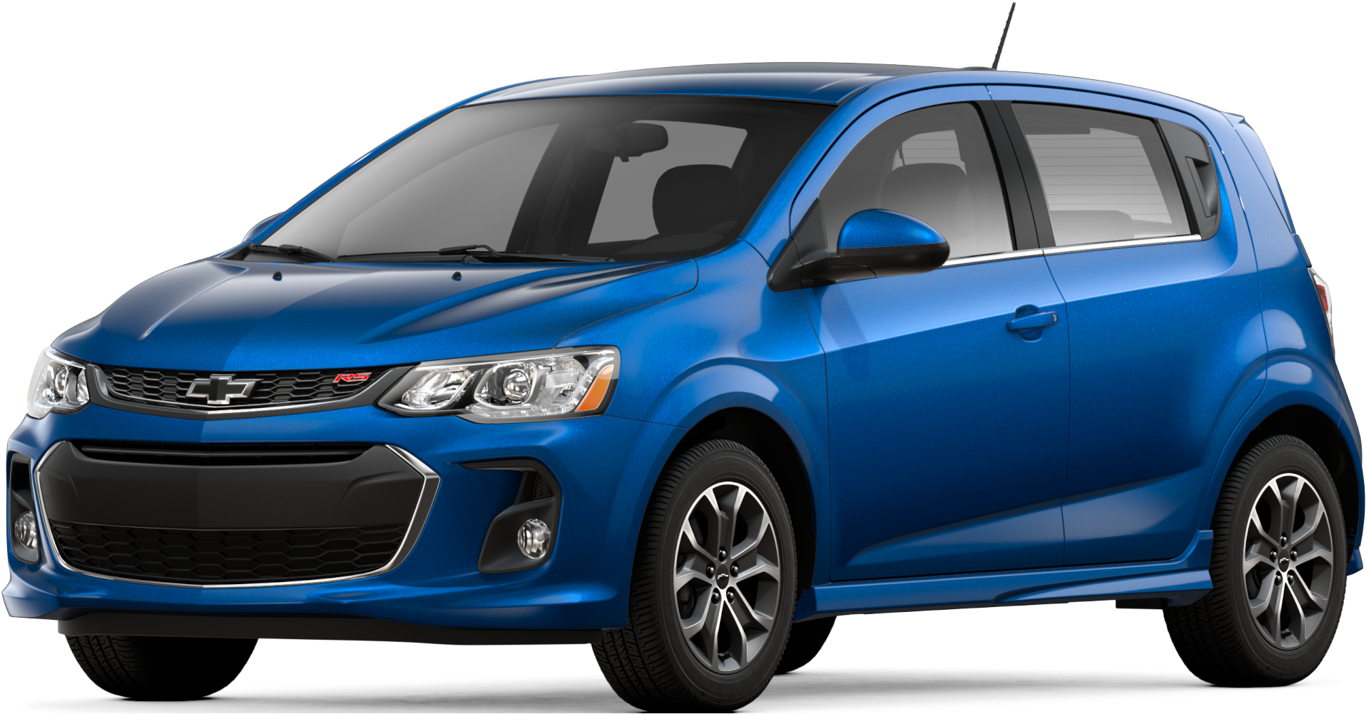 Hatch - 2018 Chevy Sonic Blue (2000x1000), Png Download