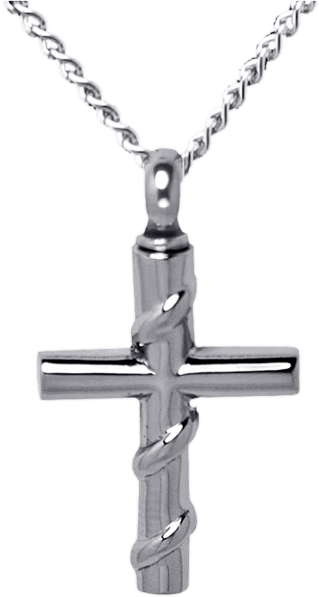 607 Roped Cross - Gold (900x900), Png Download