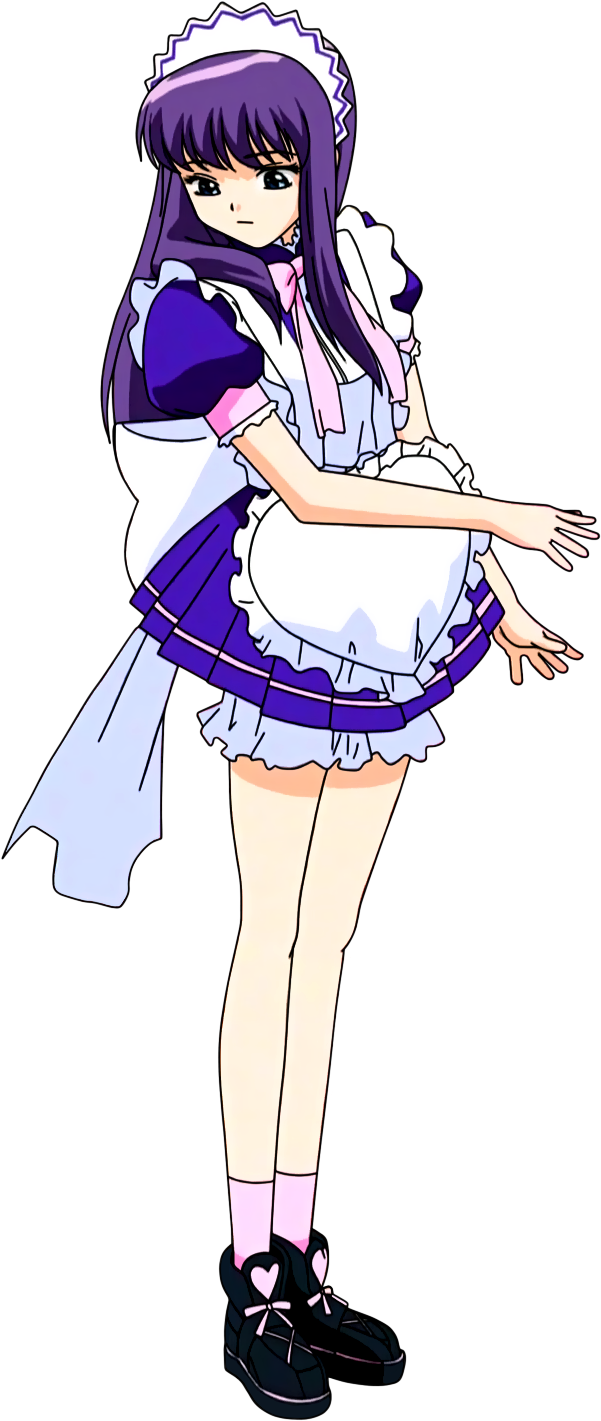 Zakuro Cafe Uniform, Tokyo Mew Mew (640x1500), Png Download