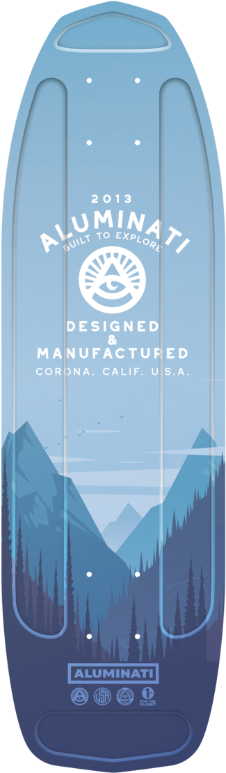 Aluminati Misty Aluminum Mountains (720x1192), Png Download