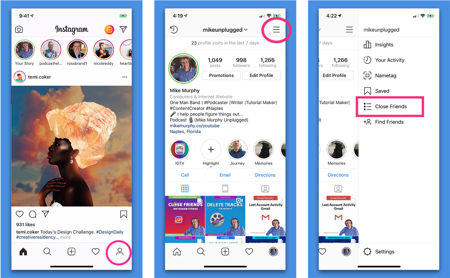Profile Icon & Menu In The Upper-right Corner (1600x900), Png Download