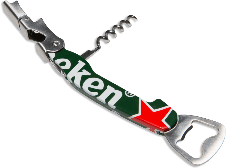 Heineken Waiterknife Opener (960x960), Png Download