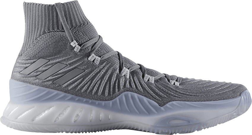 Crazy Explosive 2017 Primeknit 'grey' (850x456), Png Download