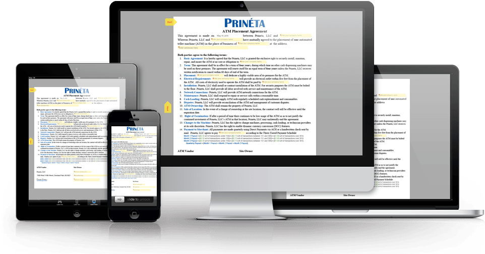Atm Placement Agreement / Sample Contract (989x557), Png Download