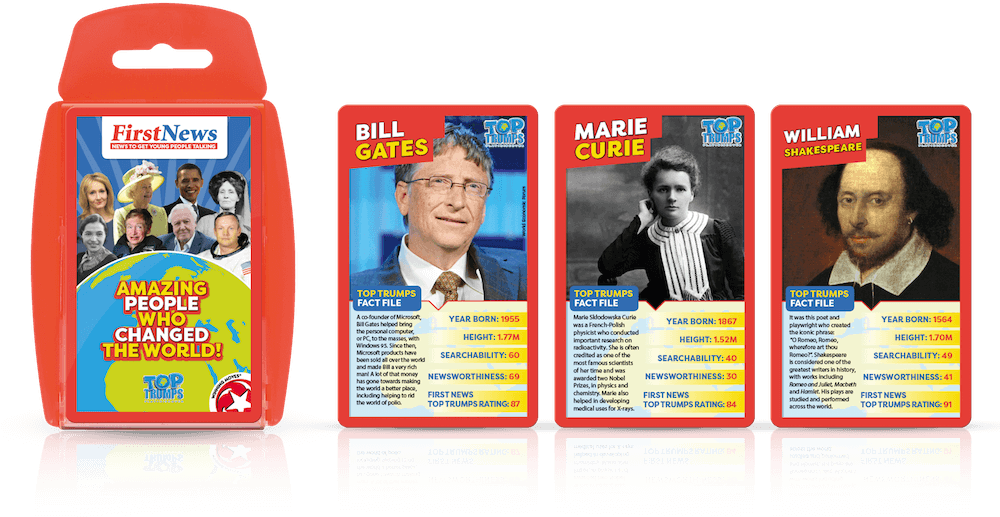 Exclusive First News Top Trumps (1000x714), Png Download