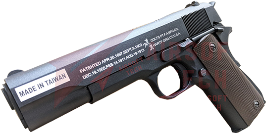 M1911 Kjworks (600x540), Png Download