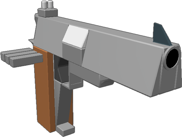 The Model 1911 American 45 Caliber Pistol That Was (768x768), Png Download