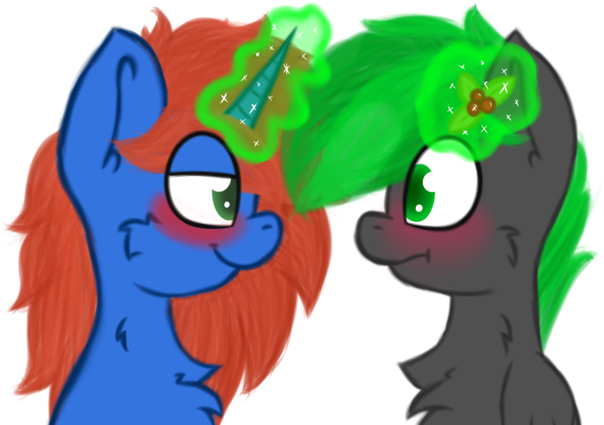 Claudearts, Blushing, Chest Fluff, Gay, Holly, Holly (1280x853), Png Download