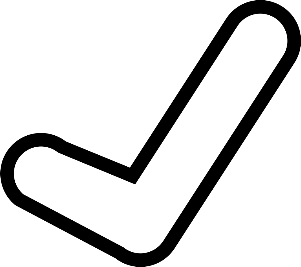 Checkmark Icon Png (981x870), Png Download