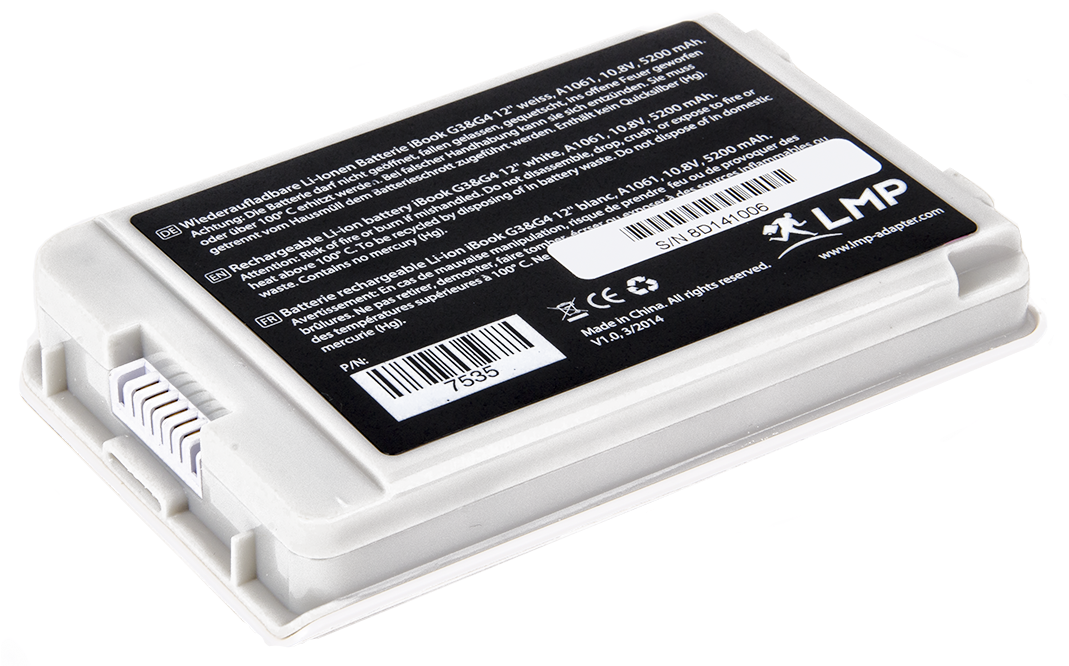 Lmp Battery Ibook G3&g4 12" (1900x665), Png Download