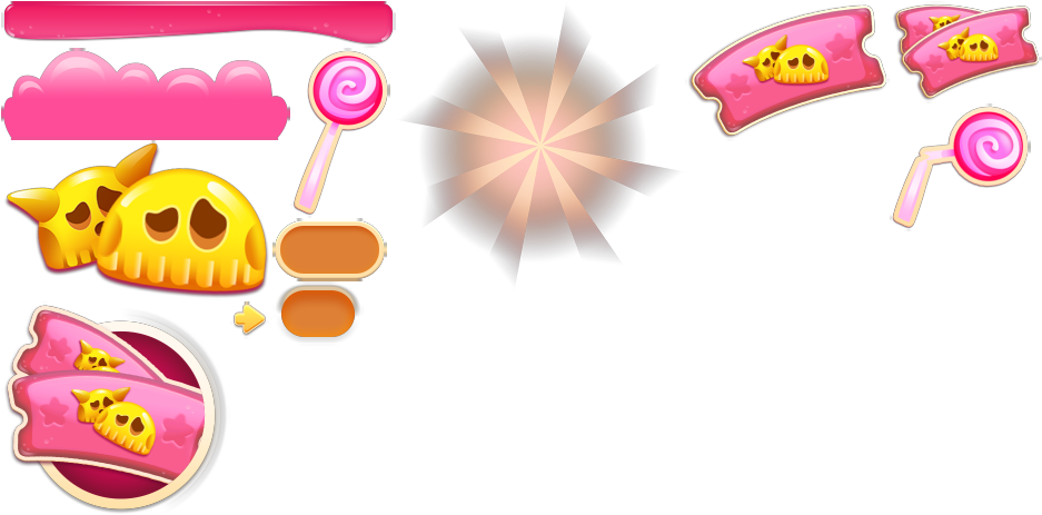 Wao Gui Elements (1024x1024), Png Download