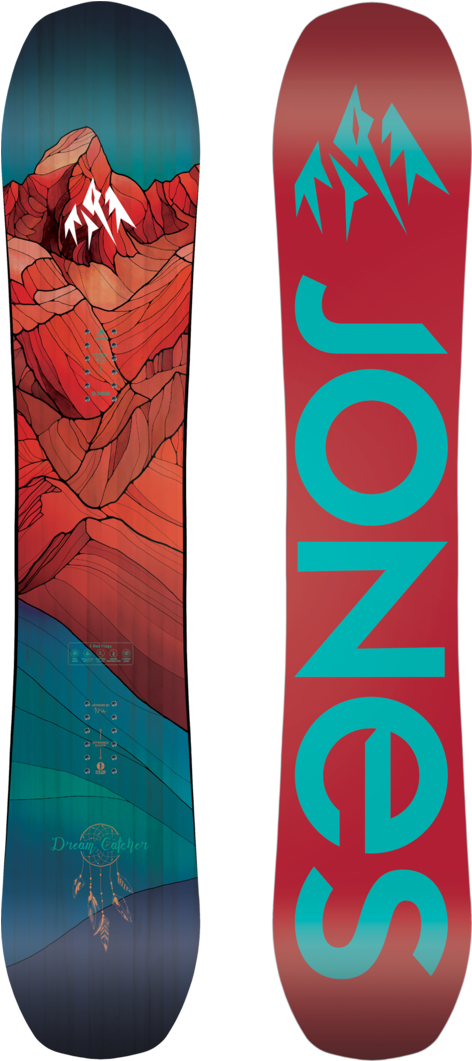 2019 Jones Dream Catcher Snowboard (600x1120), Png Download