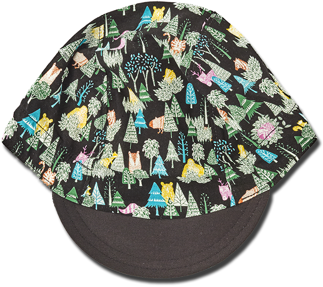 Forest And Friends Cycling Cap (864x576), Png Download