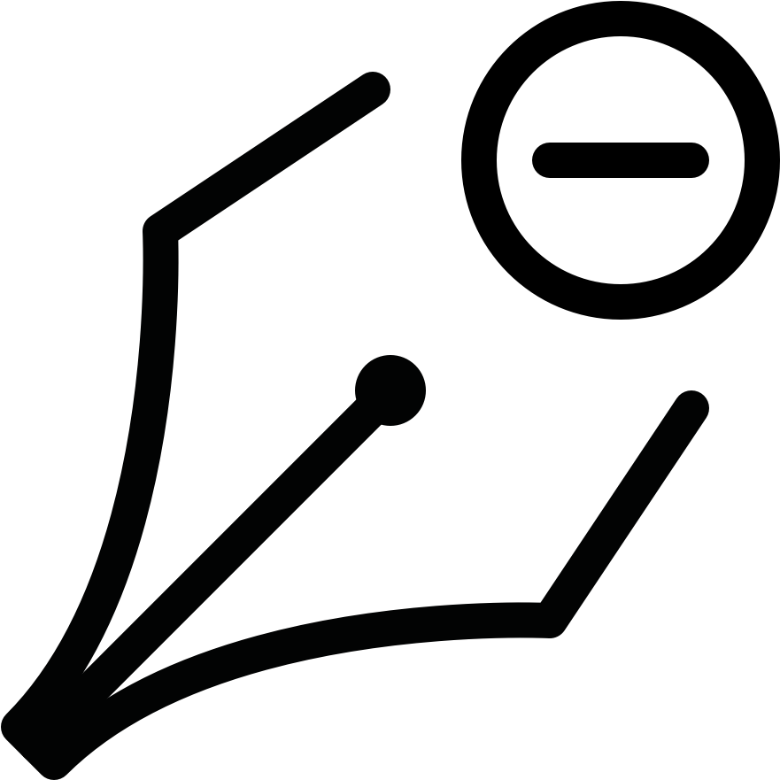 Graphic Edit Vector Minus (960x960), Png Download