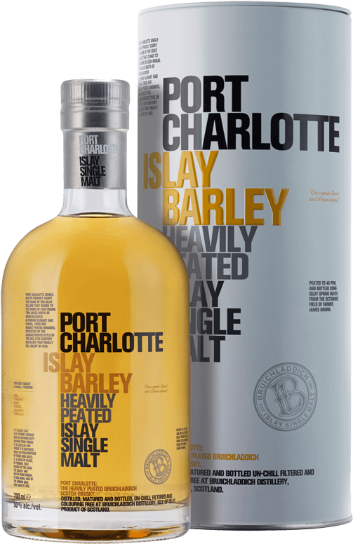 Port Charlotte Islay Barley Single Malt Whisky Nv (533x800), Png Download