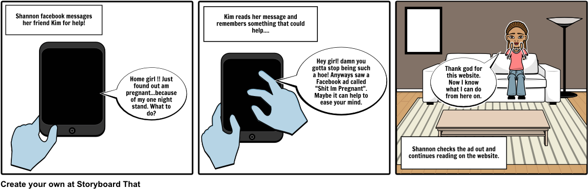 Shit Im Pregnant (1164x385), Png Download