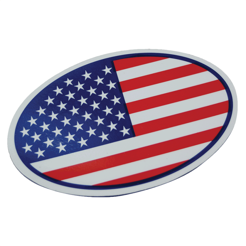 Usa Flag Magnetic Oval (800x800), Png Download