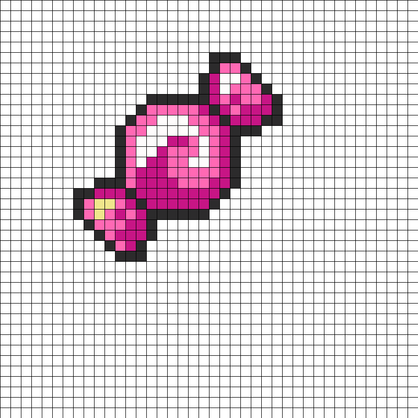 Hard Candy Perler Bead Pattern (840x840), Png Download