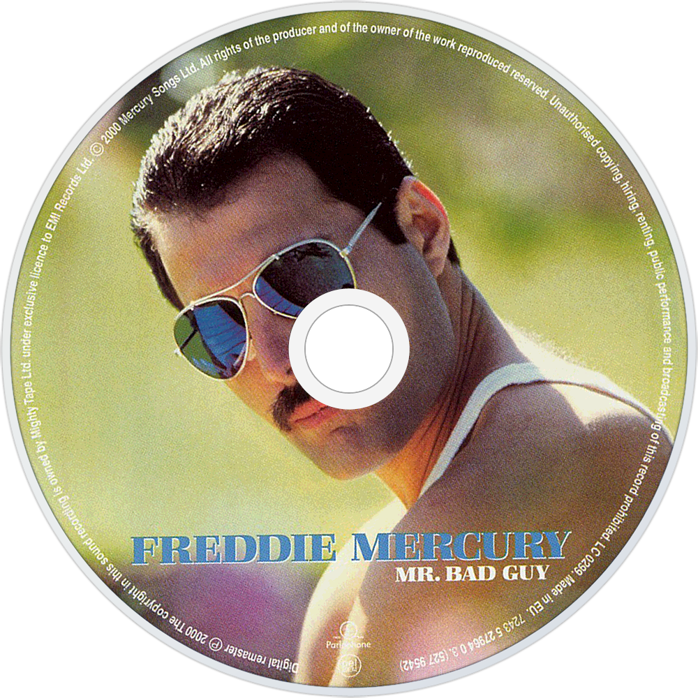 Freddie Mercury Solo Cd Disc Image (1000x1000), Png Download