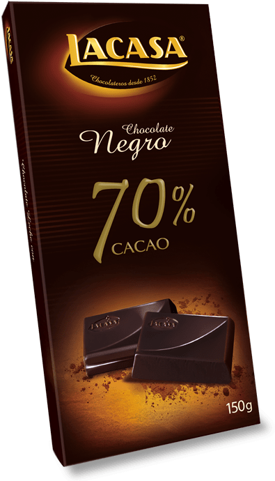 Tableta De Chocolate 70% Cacao (699x699), Png Download