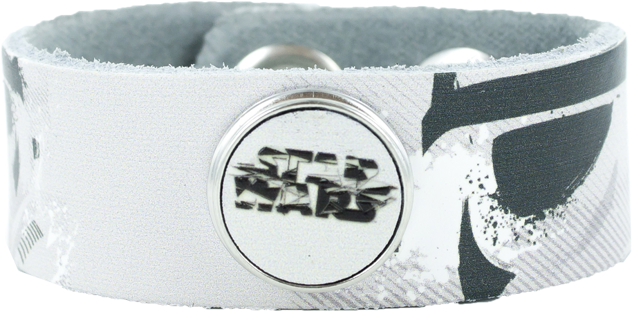 Brushed Stormtrooper Bracelet White (1000x1000), Png Download