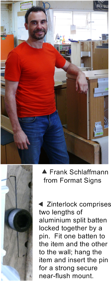 Frank Schlaffmann From Format Signs Talks About Zinterlock (402x958), Png Download