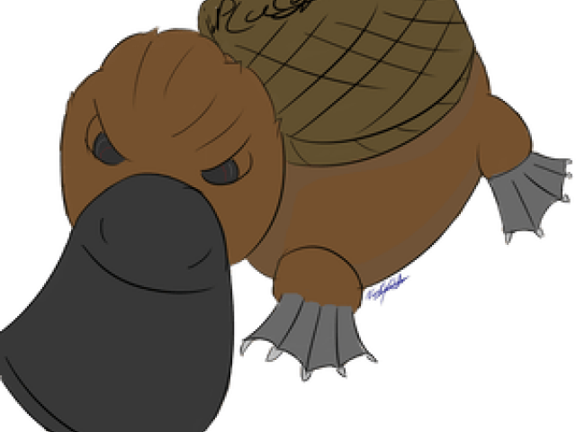 Manatee Clipart Platypus (640x480), Png Download