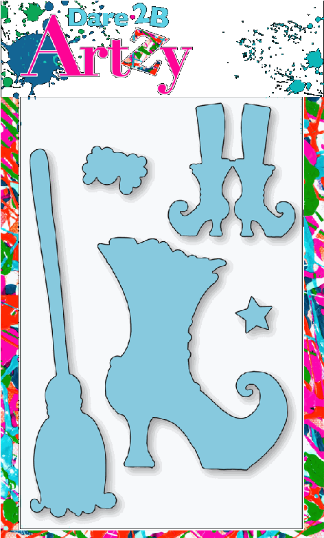 Dare 2b Artzy Good Witch Shoes Die (500x833), Png Download