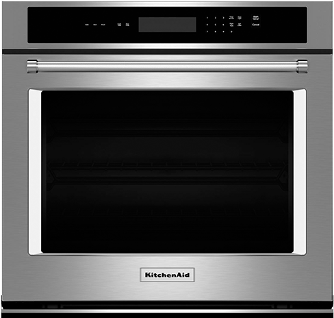 Kitchenaid Wall Oven (519x804), Png Download