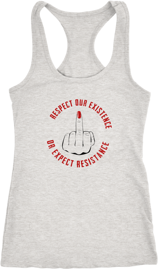 Respect Our Existence Razorback T Shirt (1024x1024), Png Download