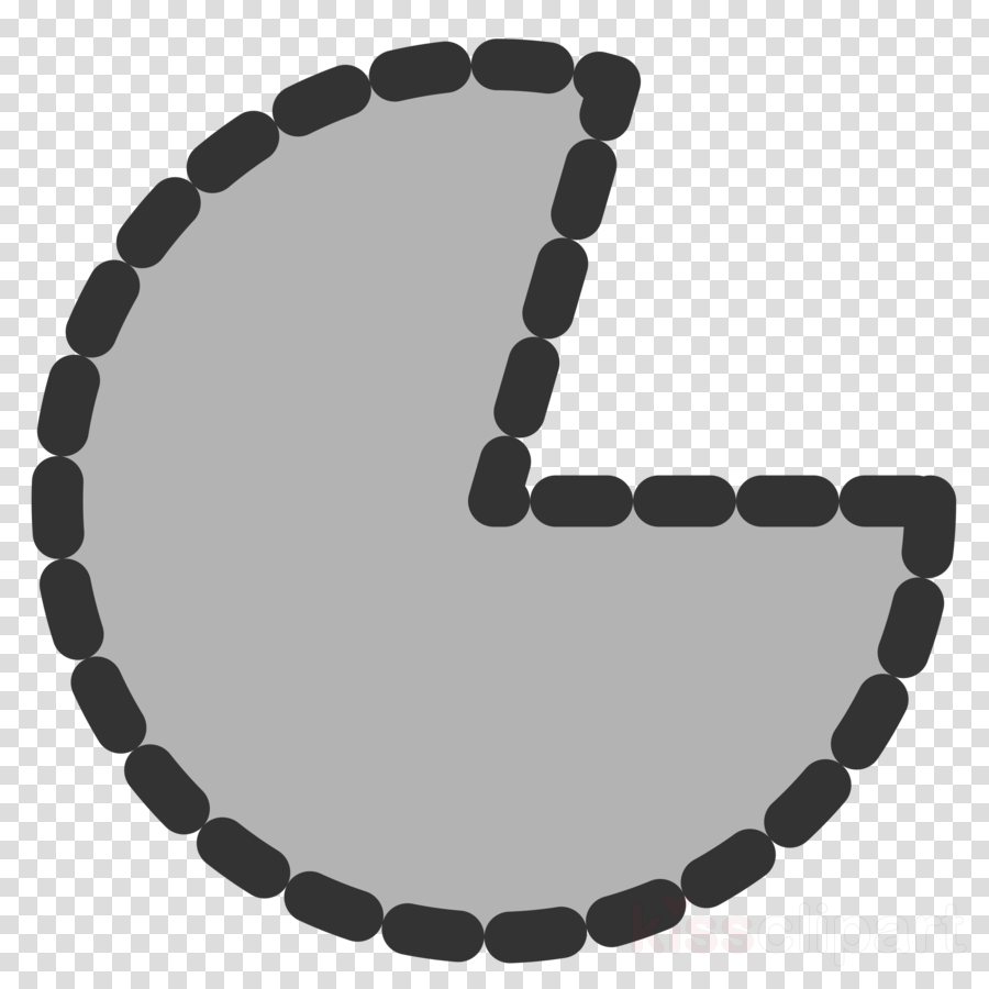 Grey Pac Man Clipart Pac-man Bracelet Necklace (900x900), Png Download