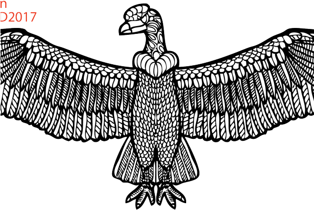 Vulture Clipart Desert Eagle (640x480), Png Download