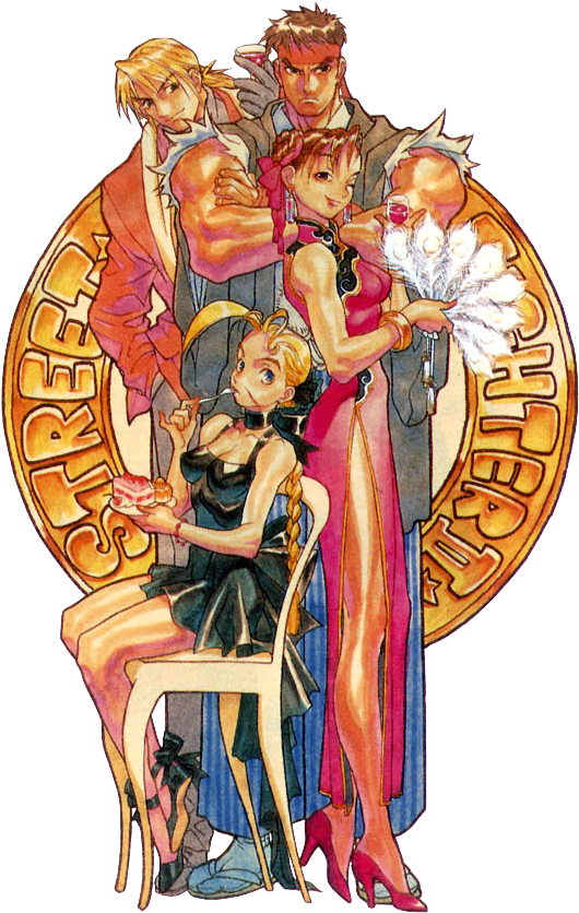 Street Fighter Ken Street Fighter, Street Fighter Alpha (549x850), Png Download