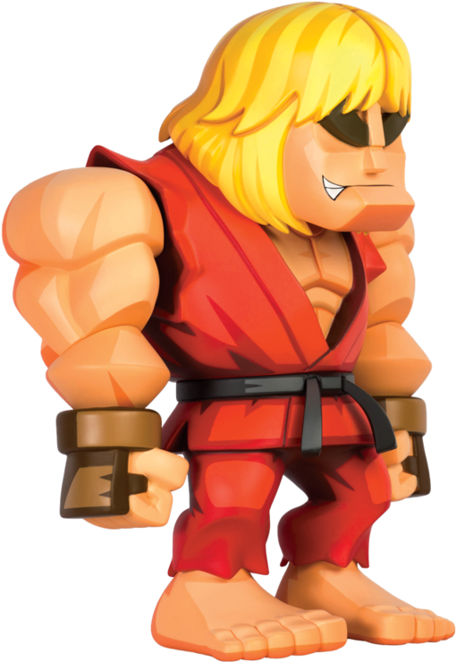 Street Fighter Ken By Bigboystoys (800x800), Png Download